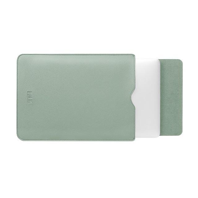 Bao da PU chứa máy tính xách tay/thích hợp cho Macbook chống sốc trầy xước tiện dụng