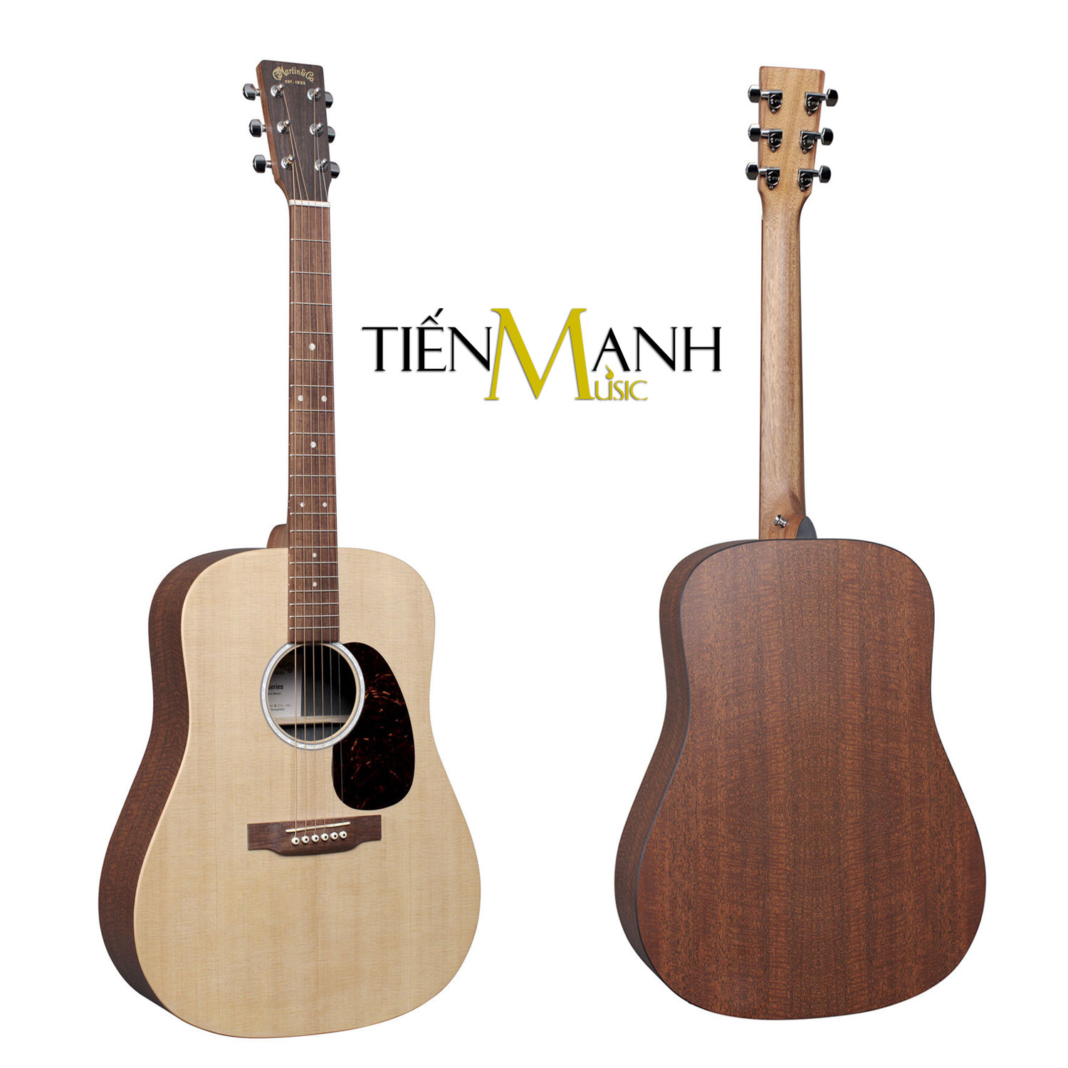 Đàn Guitar Acoustic Martin X Series GPC-X2E Gỗ Rosewood Grand Performance - Kèm Bao Đựng Hàng Chính Hãng, Móng Gẩy DreamMaker