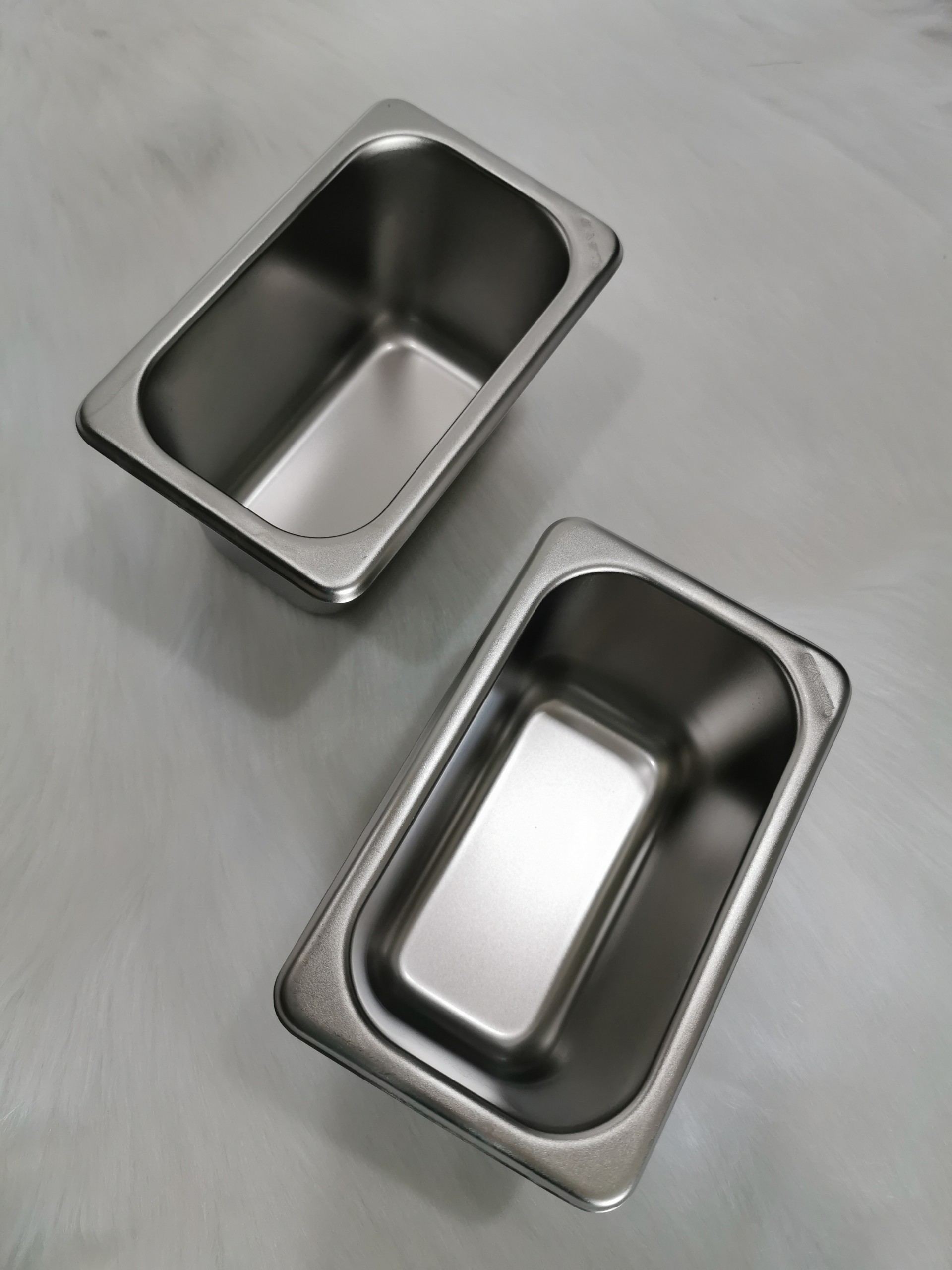 Bộ 2 khay inox đựng topping / cháo dinh dưỡng EAST GN 1/9