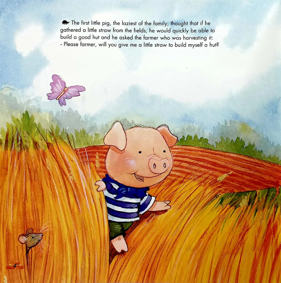 Truyện Cổ Tích Nổi Tiếng Song Ngữ Việt - Anh (Tái Bản 2023): The Three Little Pigs - Ba Chú Heo Con - ảnh 5