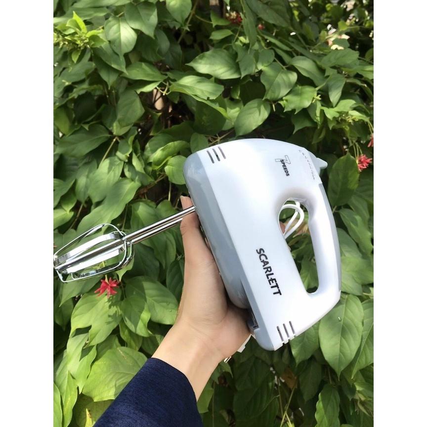 Máy đánh trứng cầm tay 7 tốc độ - Thép không gỉ bền bỉ - Hàng chính hãng