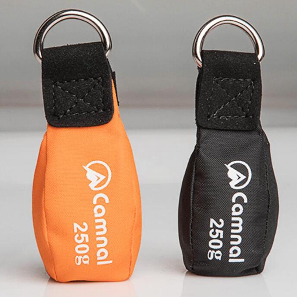250g Arborist Throw Weight Bag Tree Climbing Rigging Equipment  Orange