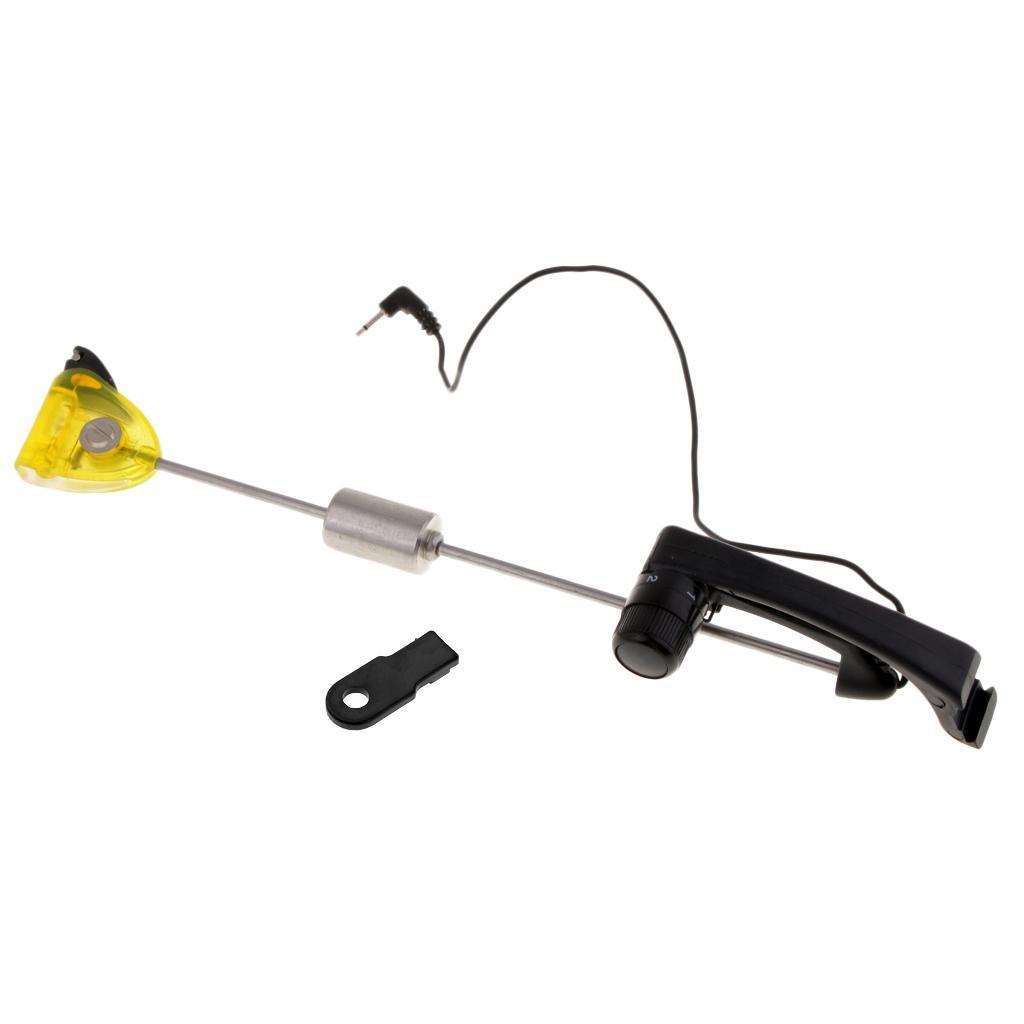 Fishing Bite Alarm Hanger LED Illuminated Bite Indicator for Day / Night Fishing