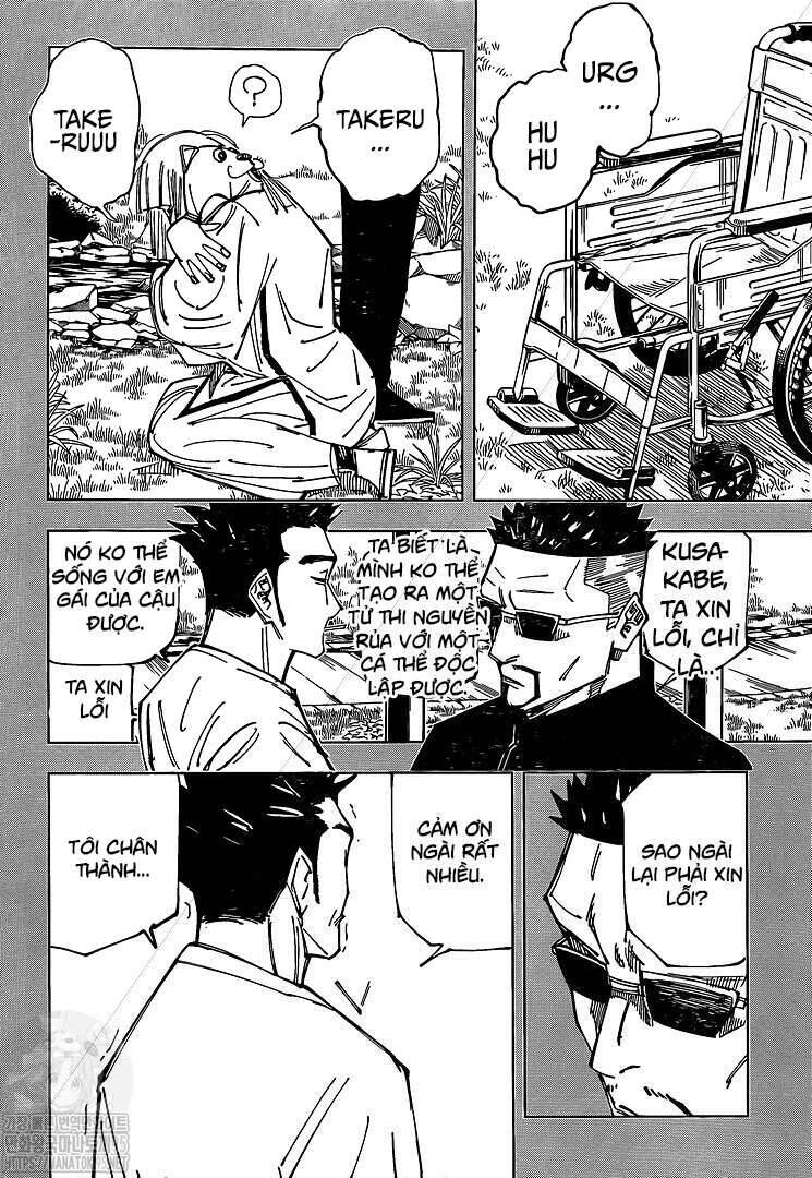 jujutsu kaisen - chú thuật hồi chiến chapter 147 10