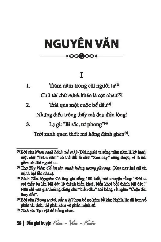 Dẫn Giải Truyện Kim Vân Kiều