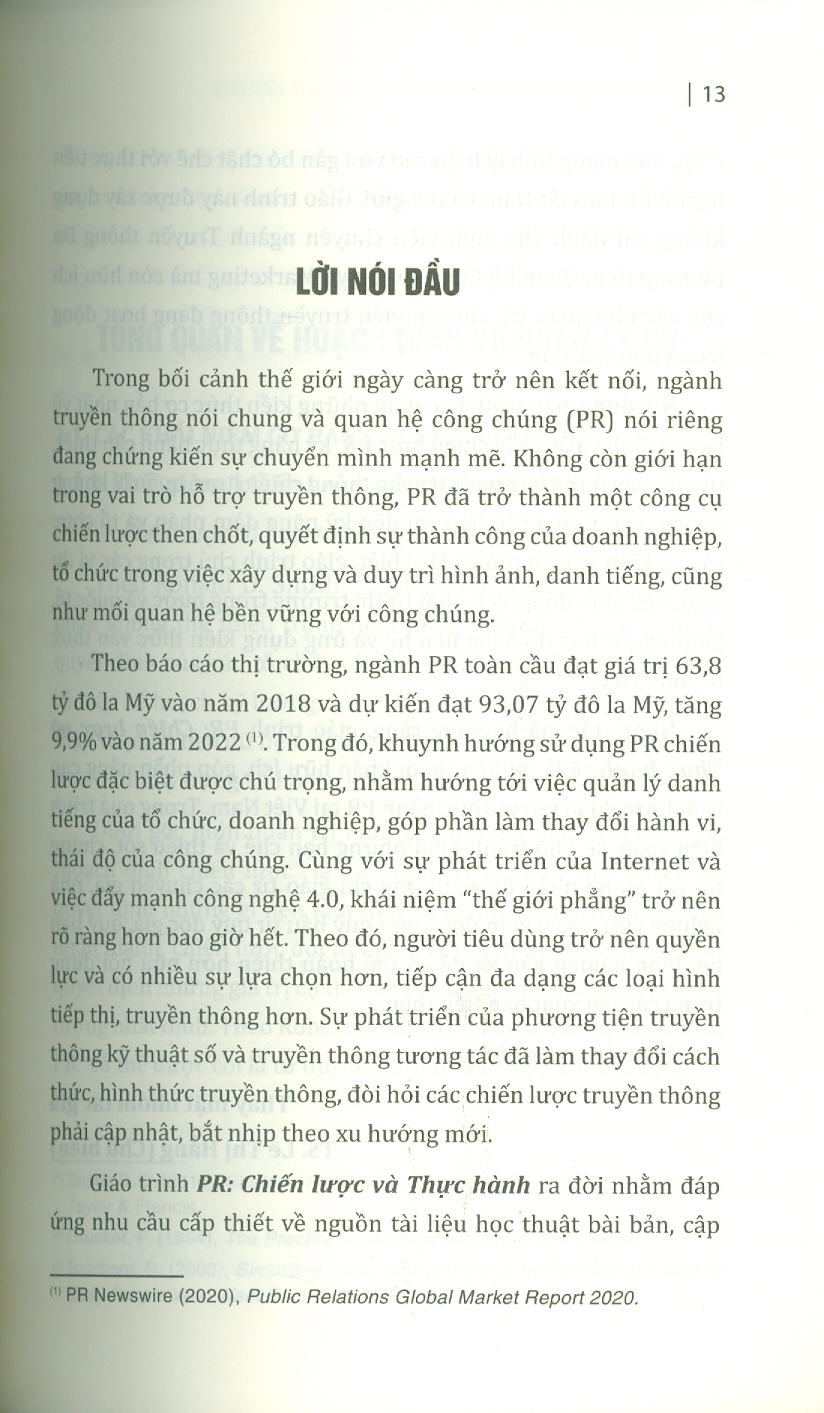 Giáo Trình PR: Chiến Lược Và Thực Hành - ảnh 8