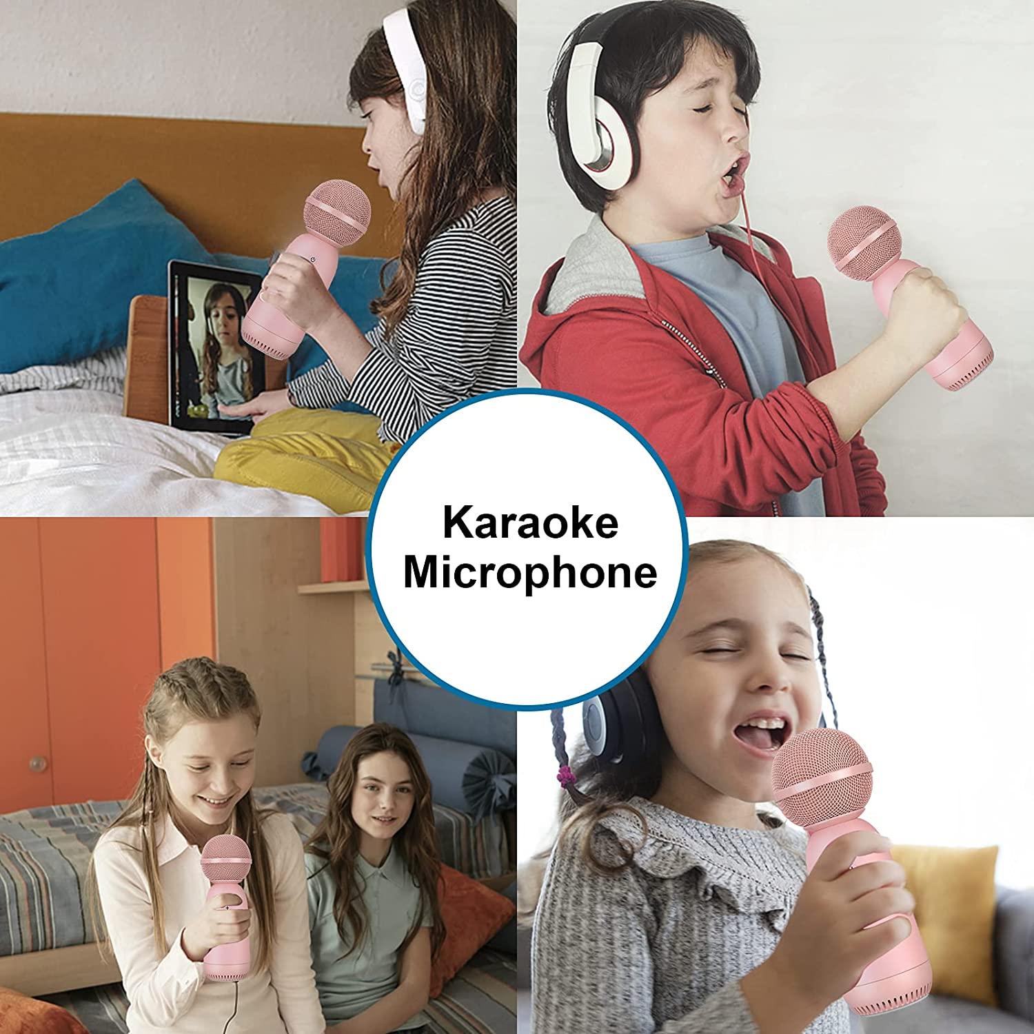 Micrô không dây cho trẻ em, Micrô loa Bluetooth cầm tay di động