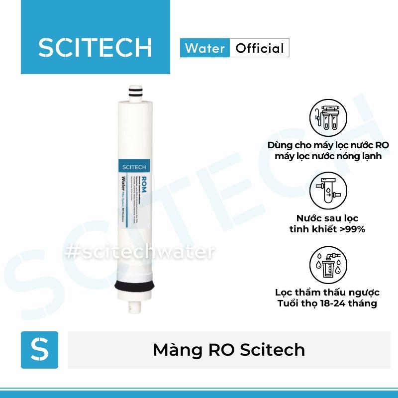 Màng RO Scitech 50/75/100GPD - Hàng chính hãng