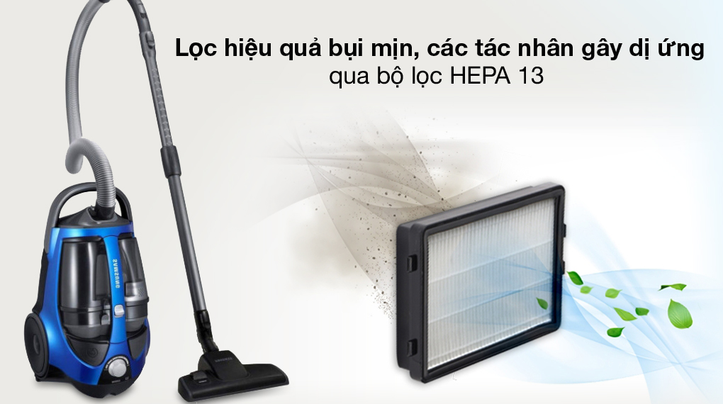 Máy Hút Bụi Samsung Không Dùng Túi Rambo VCC8836V36 (2200W)- Hàng Chính Hãng