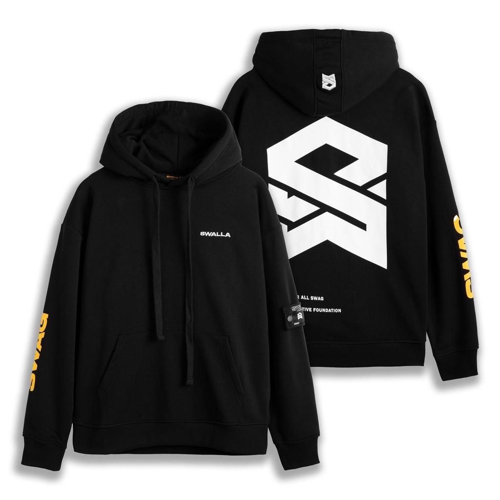 Áo hoodie SWALLA BIGLOGO vải French Terry CAO CẤP