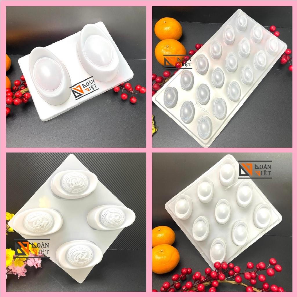Khuôn Thỏi Vàng - Khuôn rau câu, nhấn xôi, bánh tổ, trung thu 3D sắc nét. Khuôn tạo hình Chuyên Nghiệp