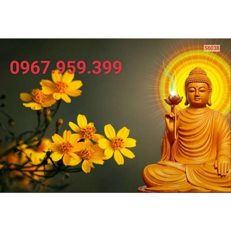 Tranh dán tường phật kt 80 x120