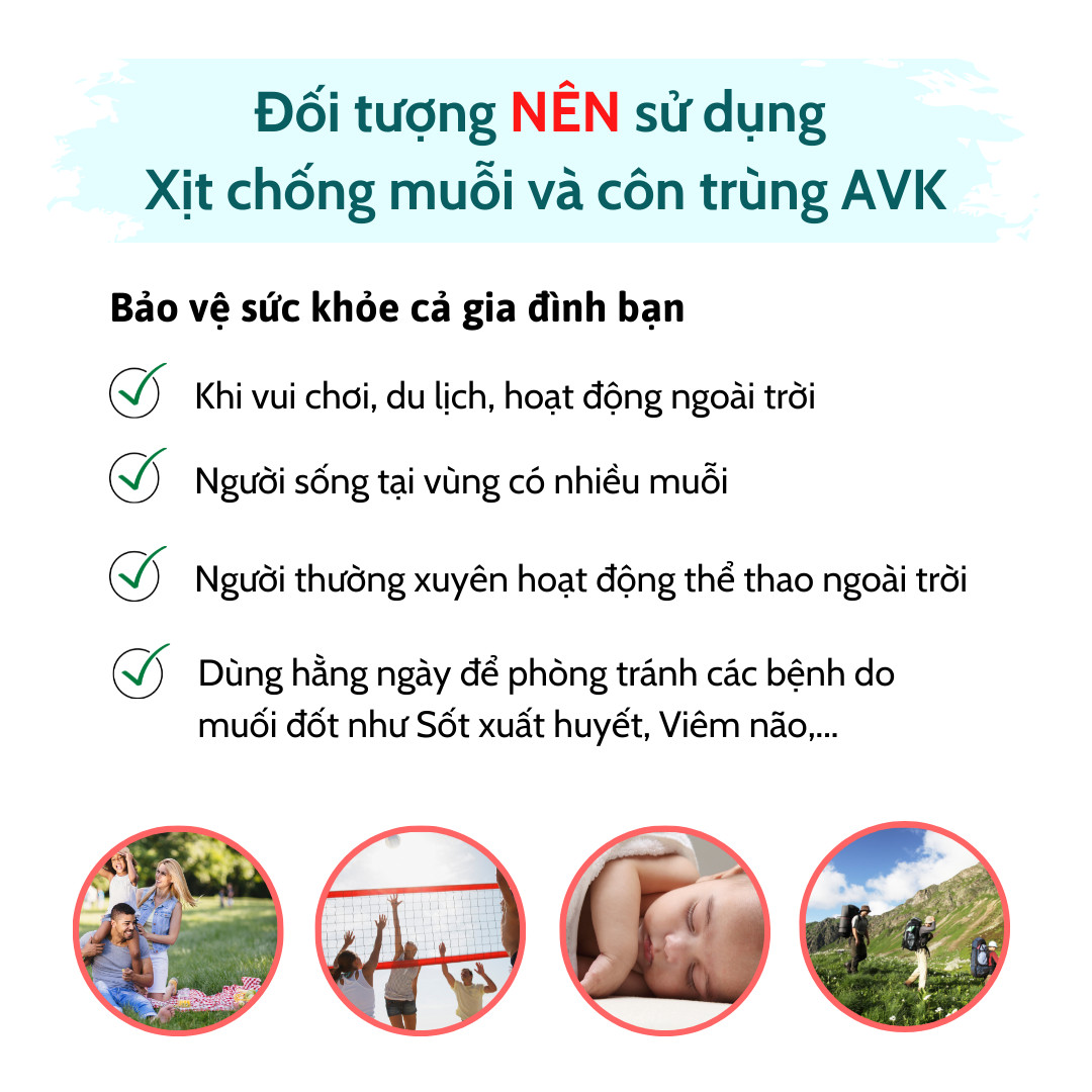 Combo 1 Lăn muỗi và côn trùng cắn AVK Amuldy S - 50ml + 1 Xịt chống muỗi và côn trùng đốt AVK Amuldy S - 60ml