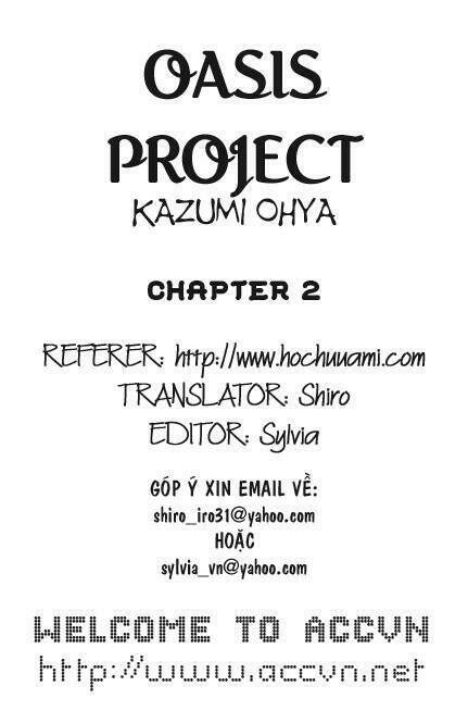 oasis project chapter 2 1