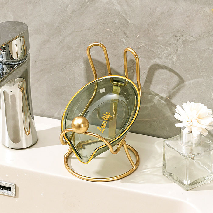 Khay Đựng Xà Bông Thoát Nước, Kệ Xà Phòng Rửa Tay Để Phòng Tắm, Nhà Bếp Decor Sang Trọng