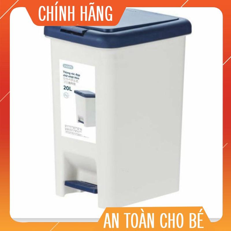 Thùng rác đạp chữ nhật Inochi 20L