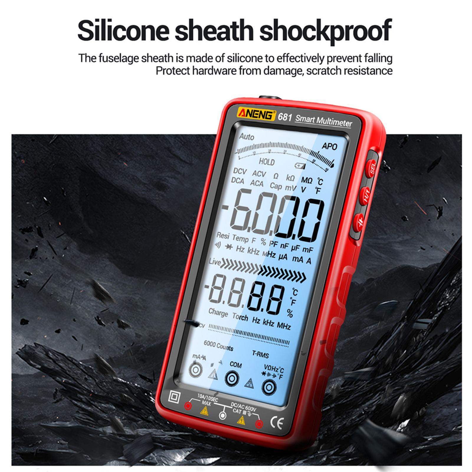 Digital Multimeter Electric meter Wide Measuring Multi Tester