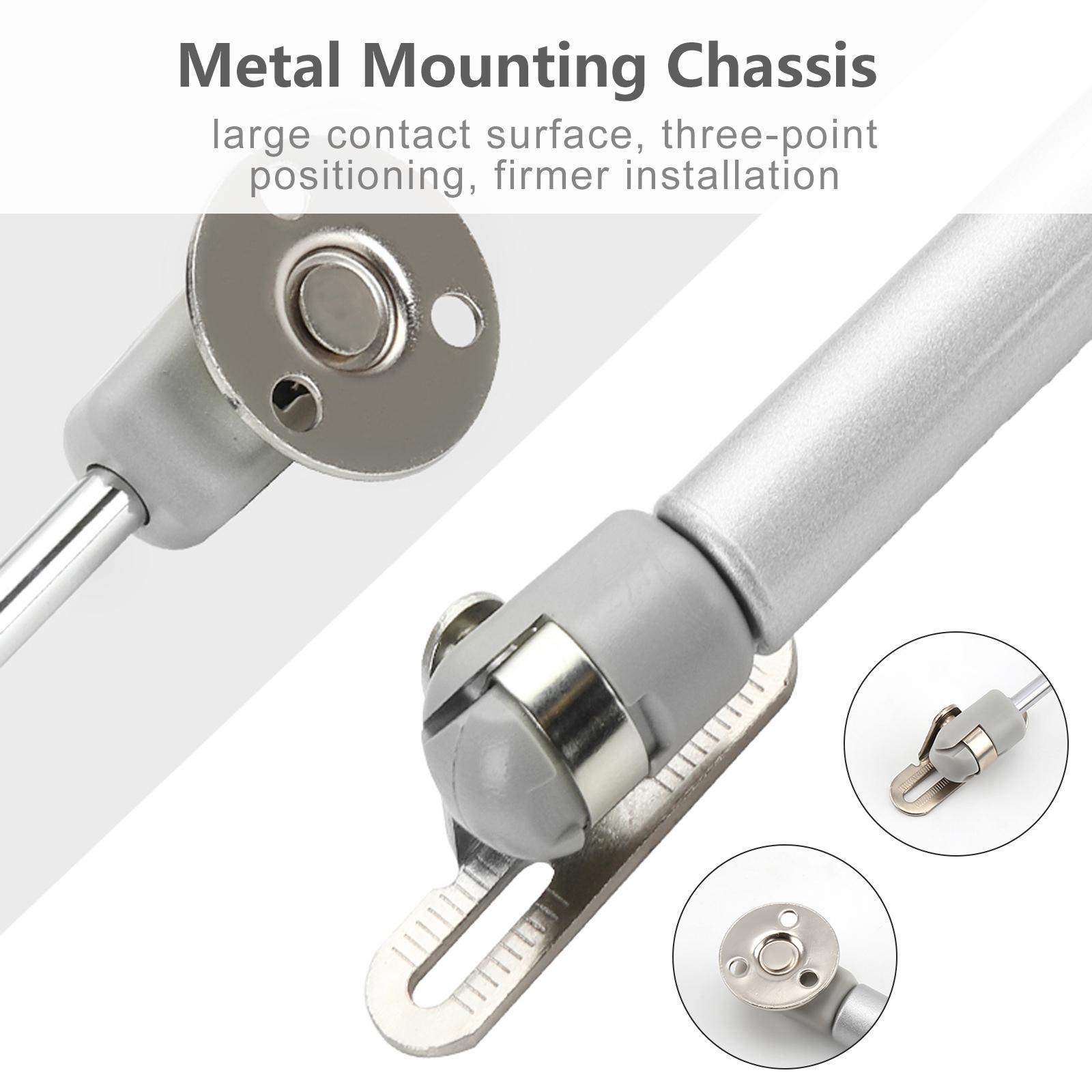 Set 4 Thanh Chống Khí Nén Hỗ Trợ Nâng Cửa Tủ Bếp Ga 100N / 22Lb