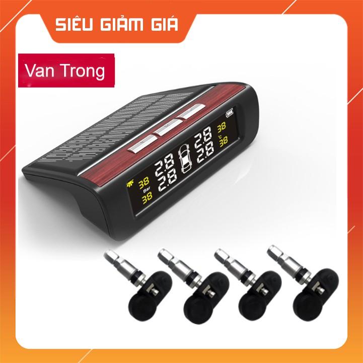 Bộ Cảm Biến Áp Suất Lốp Gắn Trong Và Gắn Ngoài - Giám Sát Nhiệt Độ Lốp - Báo động Tpms Màn Hình Led Màu - C1087