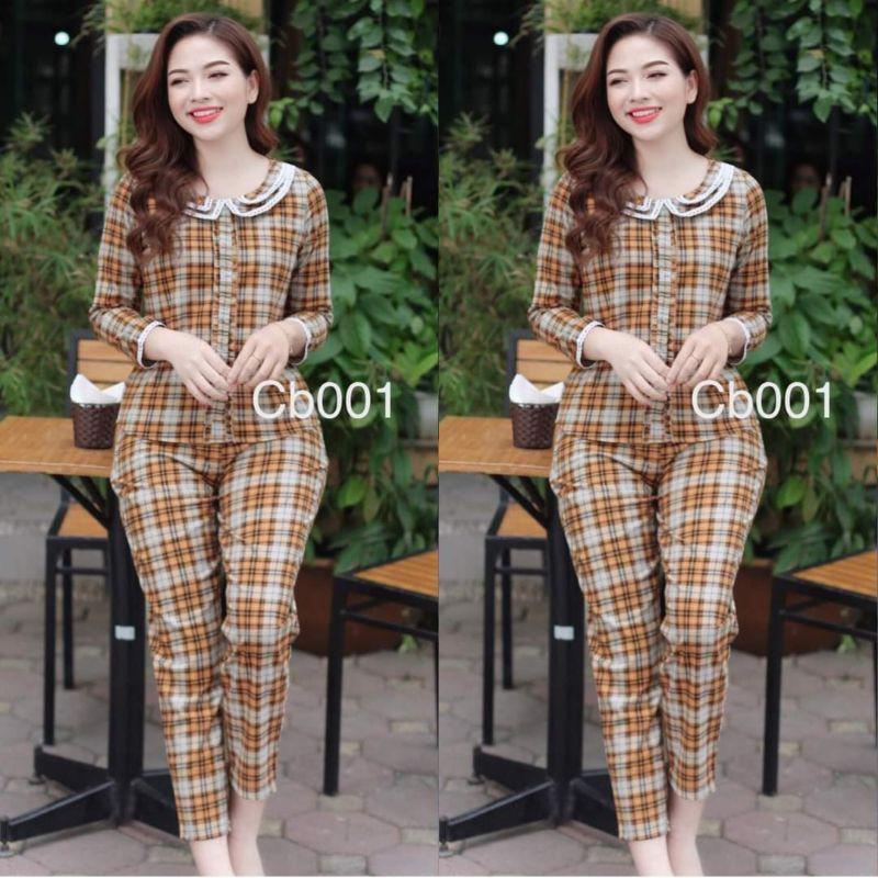 Set đồ bộ mawcu nhà cao cấp đẹp rẻ
