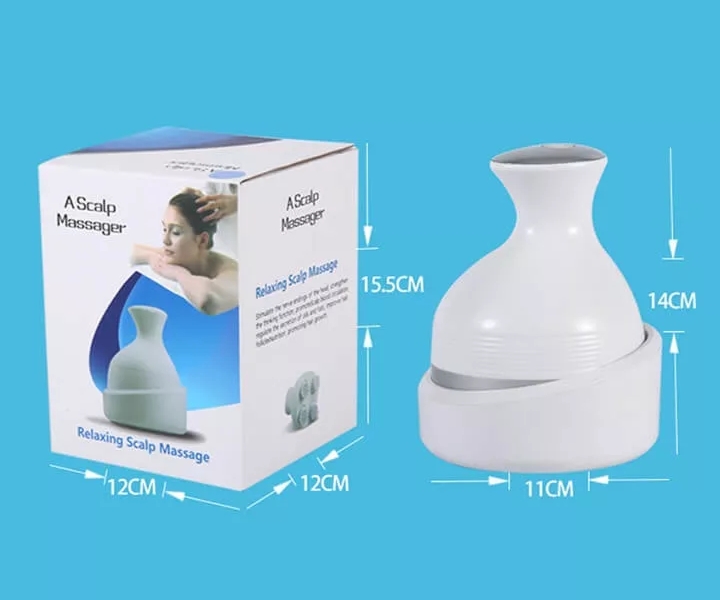 Máy massage đầu mini 3D đa năng kết hợp mát xa toàn thân tăng cường lưu thông tuần hoàn máu, thư giãn cơ thể