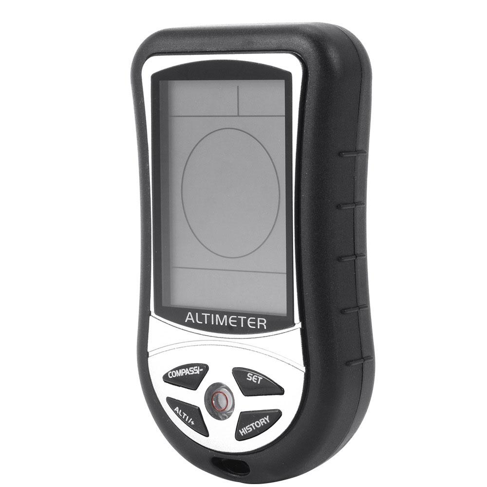 8-in-1 Electronic Altimeter Mini Hand-hold Multi-function Altimeter LCD Altimeter Portable Barometer Thermo-meter