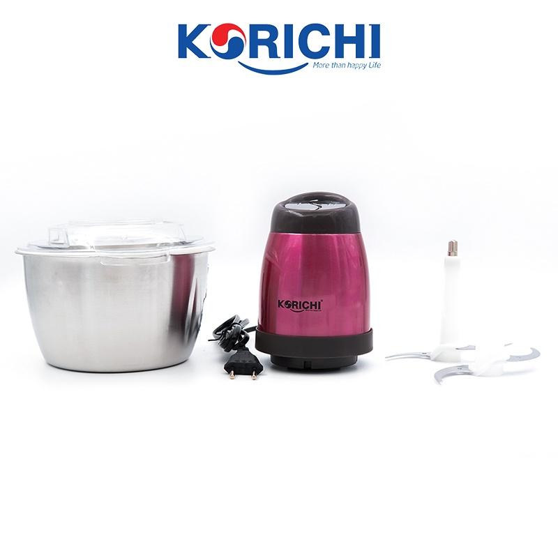 Máy xay thịt đa năng Korichi - KRC-6388 - 1.8L 400W - Hàng chính hãng