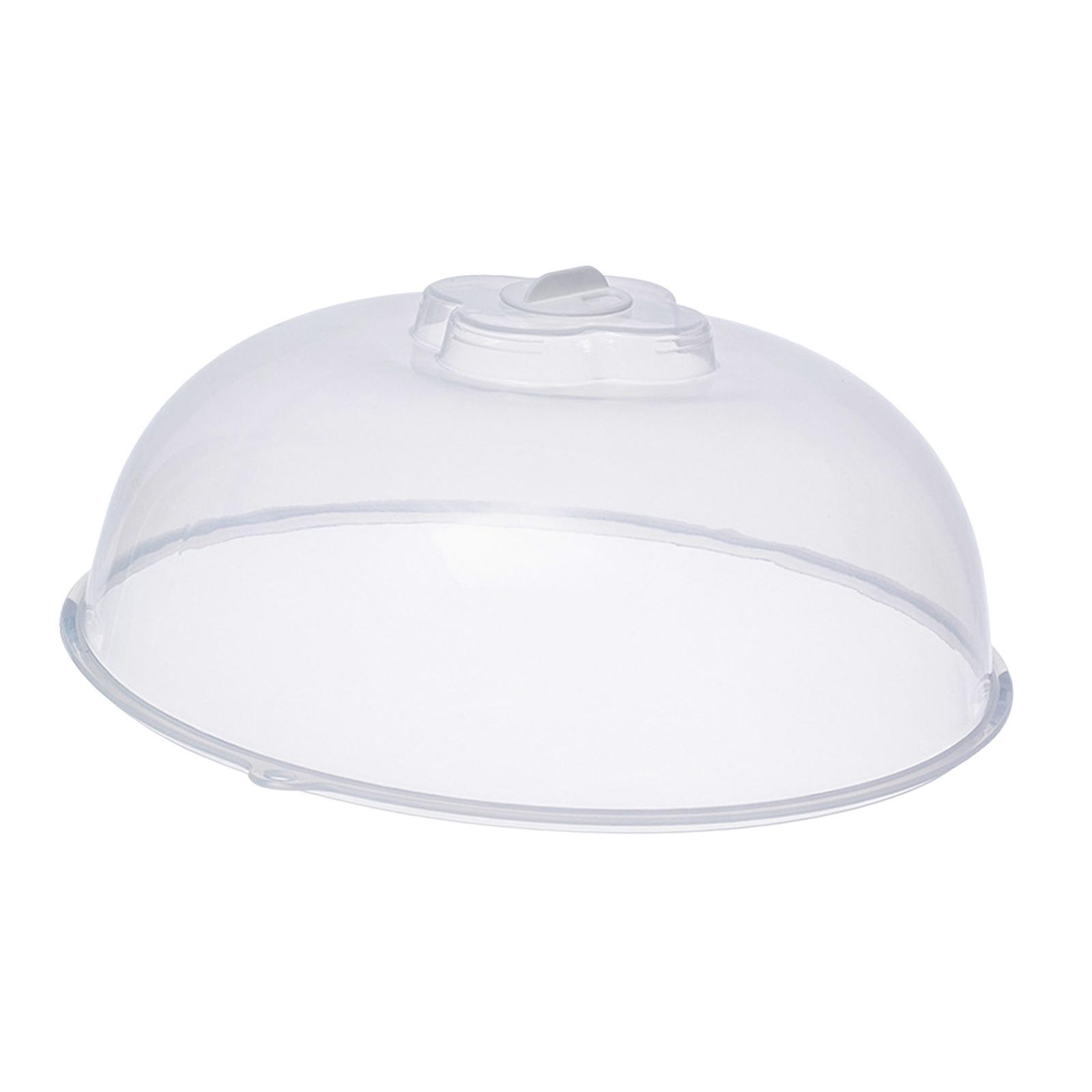 Microwave Splatter Cover lid with Steam Vent for Trays Kitchen Freezer