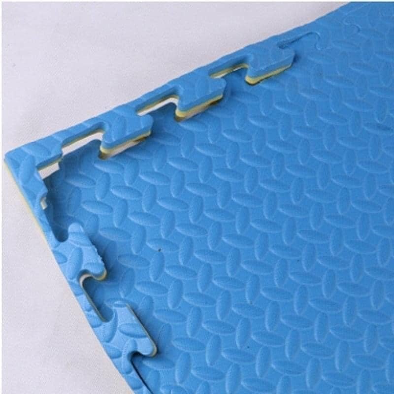Combo 4 tấm thảm ghép xốp trải sàn nhà loại to 60x60cm trang trí không gian nội thất gia đình, 1 sét ghép được 1,48m vuông, bề mặt vân lá khế chống trơn trượt