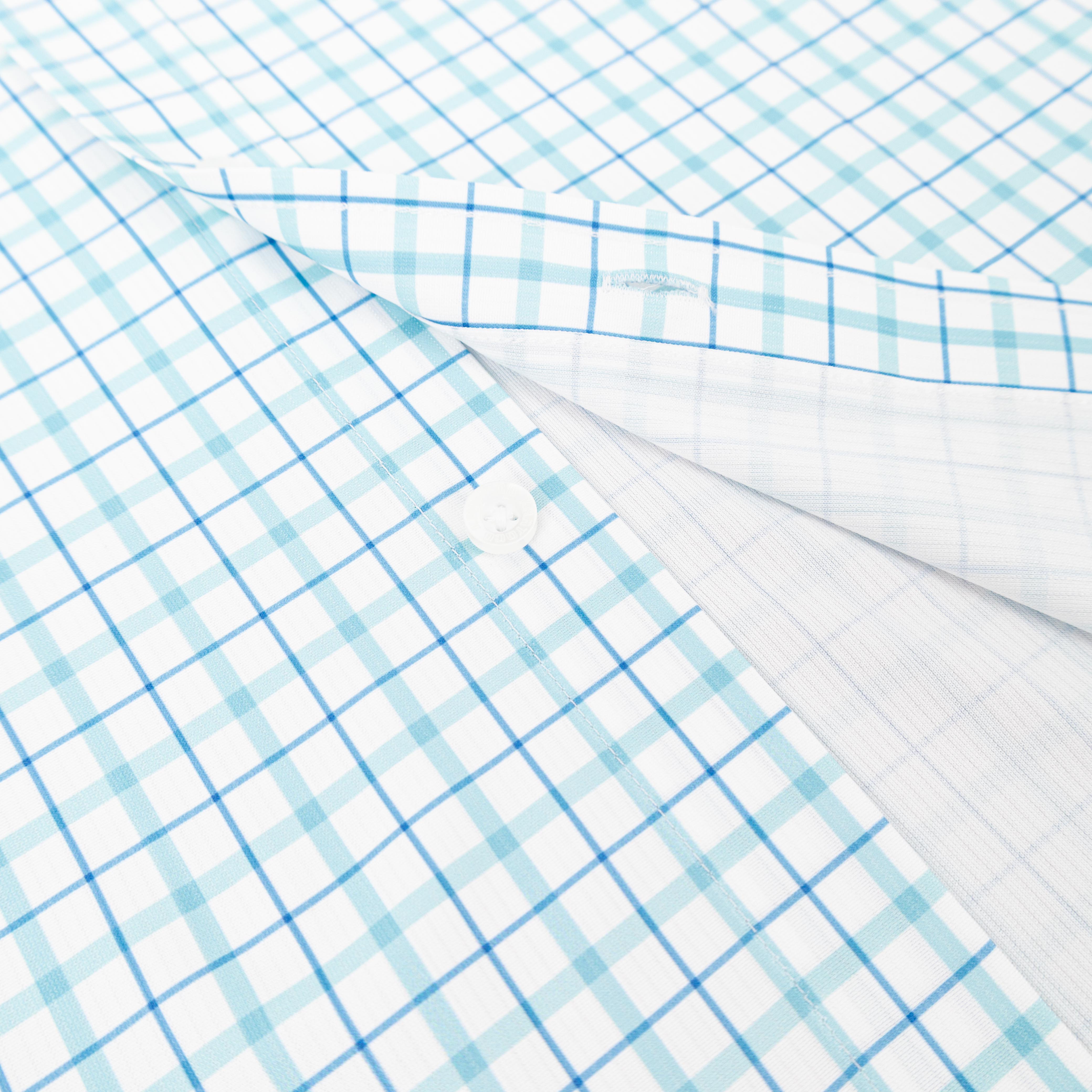 Áo sơ mi nam KHATOCO ngắn tay A1MN538S2-CNCR878-2711-N