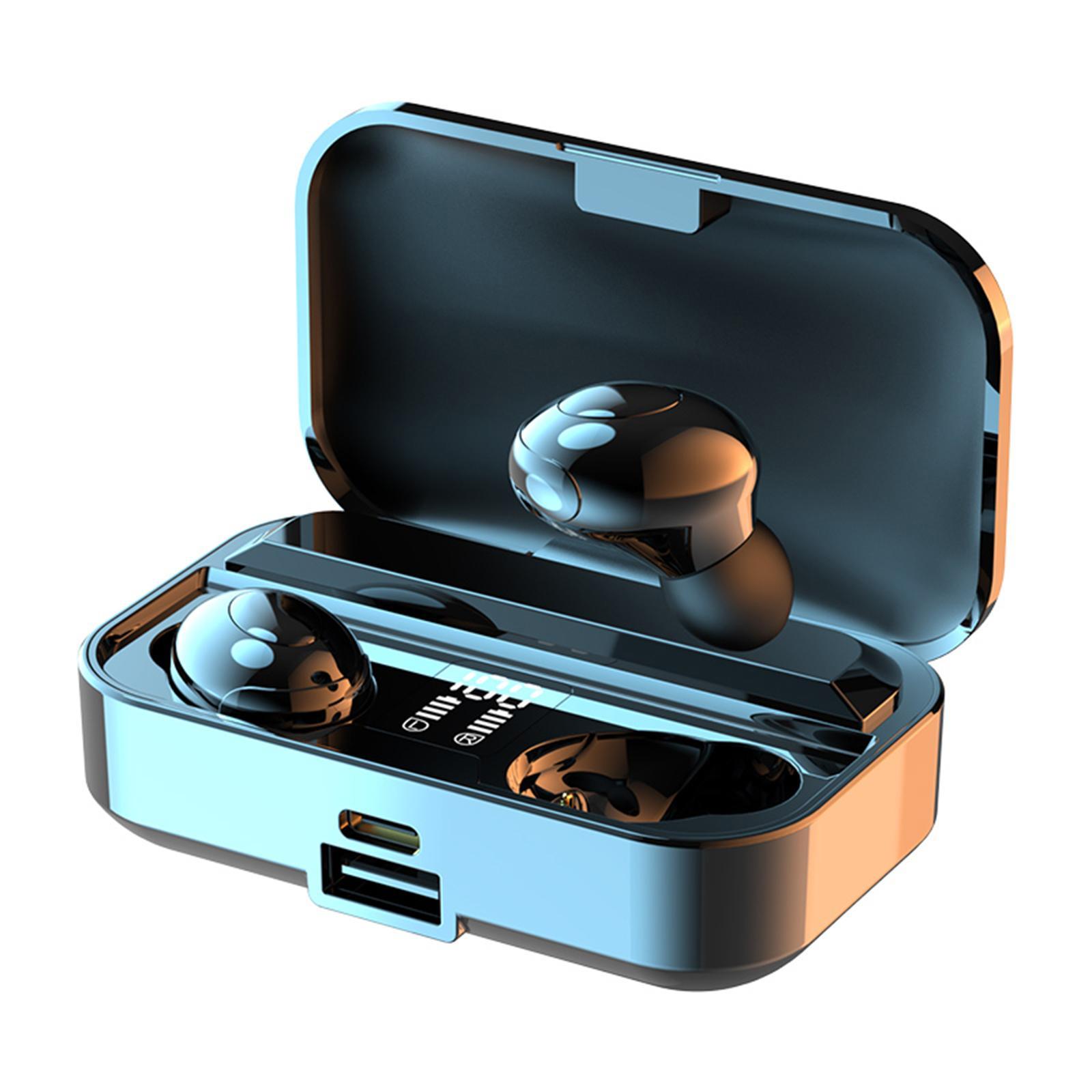 In Ear Headphone Bluetooth 5.0 Wireless Earphones HiFi Sound Black