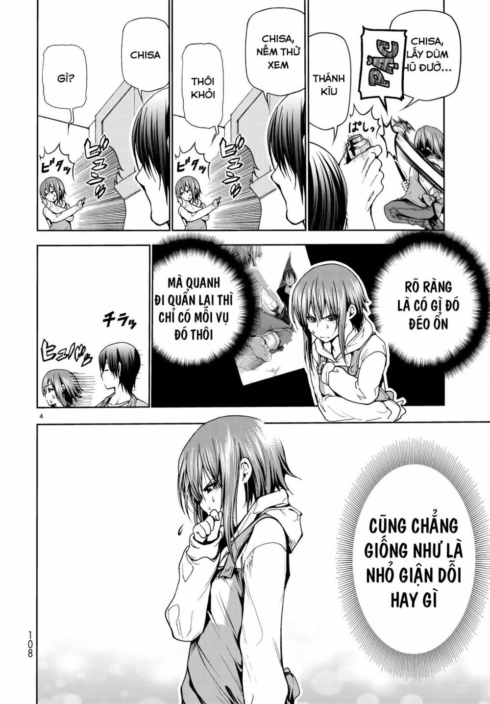 cô gái thích lặn - grand blue chapter 44 4