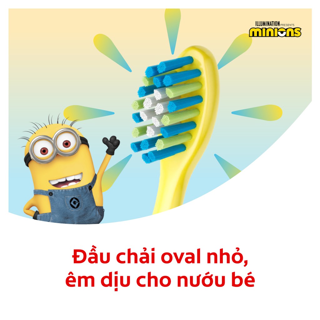 [Gift] Bàn chải Colgate Minion dành cho bé từ 2 tuổi