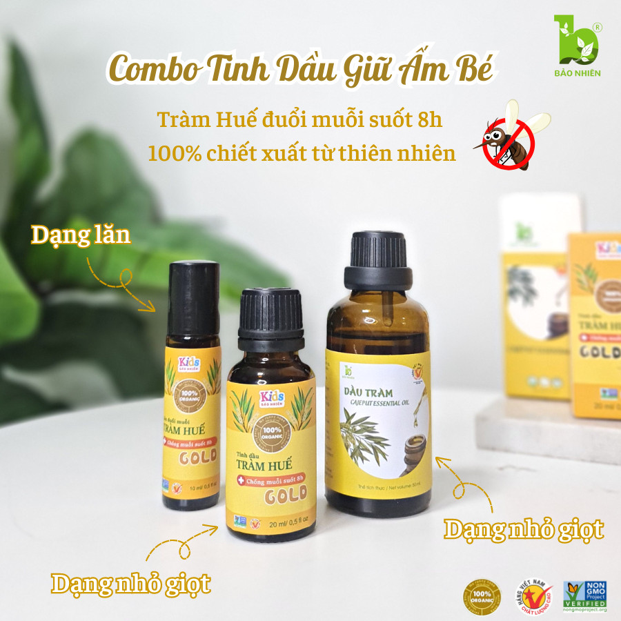 Tinh dầu tràm Huế - Bảo nhiên 20ml