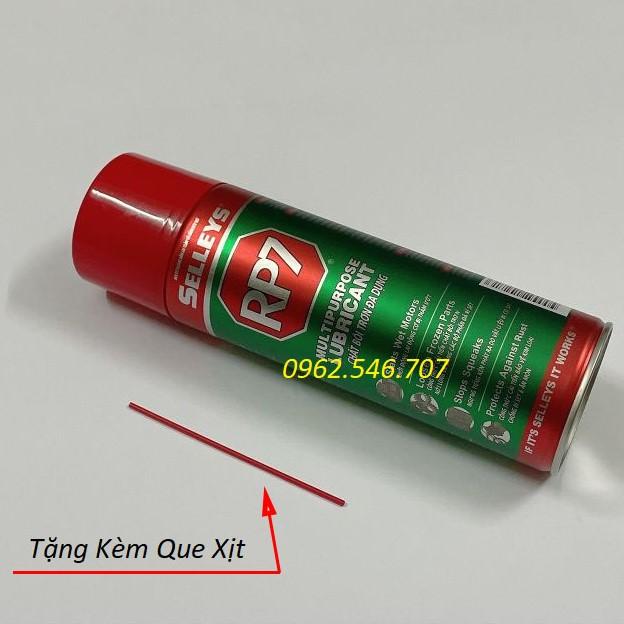 Chai xịt rỉ sét Rp7 300g loại bỏ rỉ sét và bôi trơn kim loại | RP7 300G | Dầu Chống Rỉ RP7