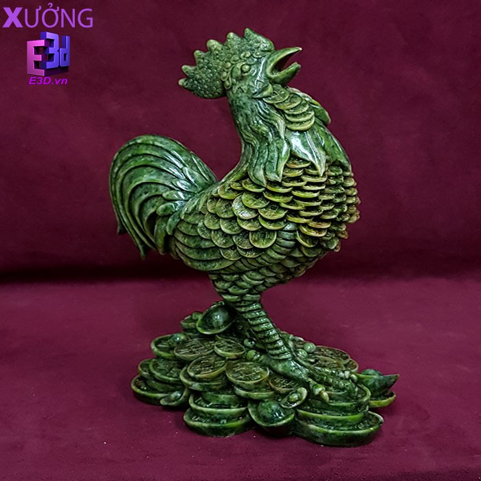 Tượng gà -Quà tặng sinh nhật - GA 011 - Xưởng E3D