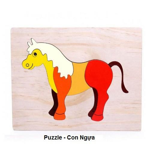 Bộ tranh ghép 13 loài động vật | Puzzle Animal 20x25cm - Phần 2