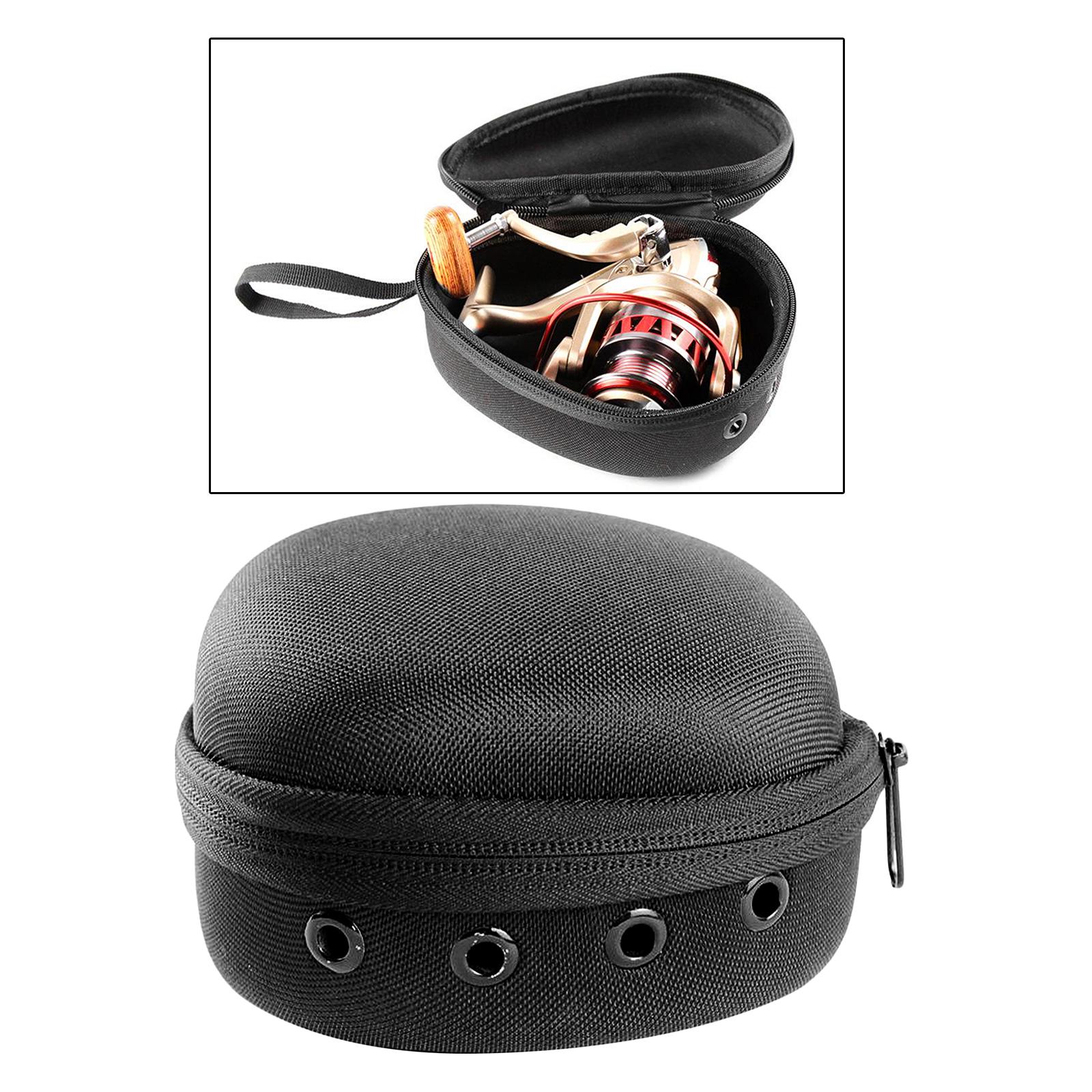 EVA Fishing Reel Bag Protective Case Fishing Accessories Zipper Storage Bag