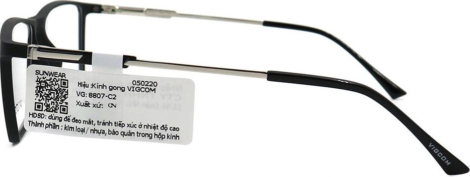 Gọng kính chính hãng Vigcom VG8807