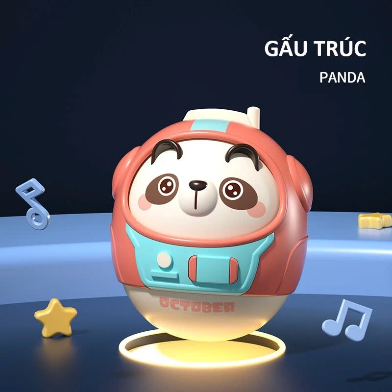 Đồ chơi lật đật phát âm thanh hình Chó Shiba con xinh xắn biết chớp mắt và có nhạc nhẹ nhàng cho bé yêu chọn màu theo ý Đồ chơi giải trí - Đồ chơi ngộ nghĩnh cho bé từ 3 tháng tuổi trở lên