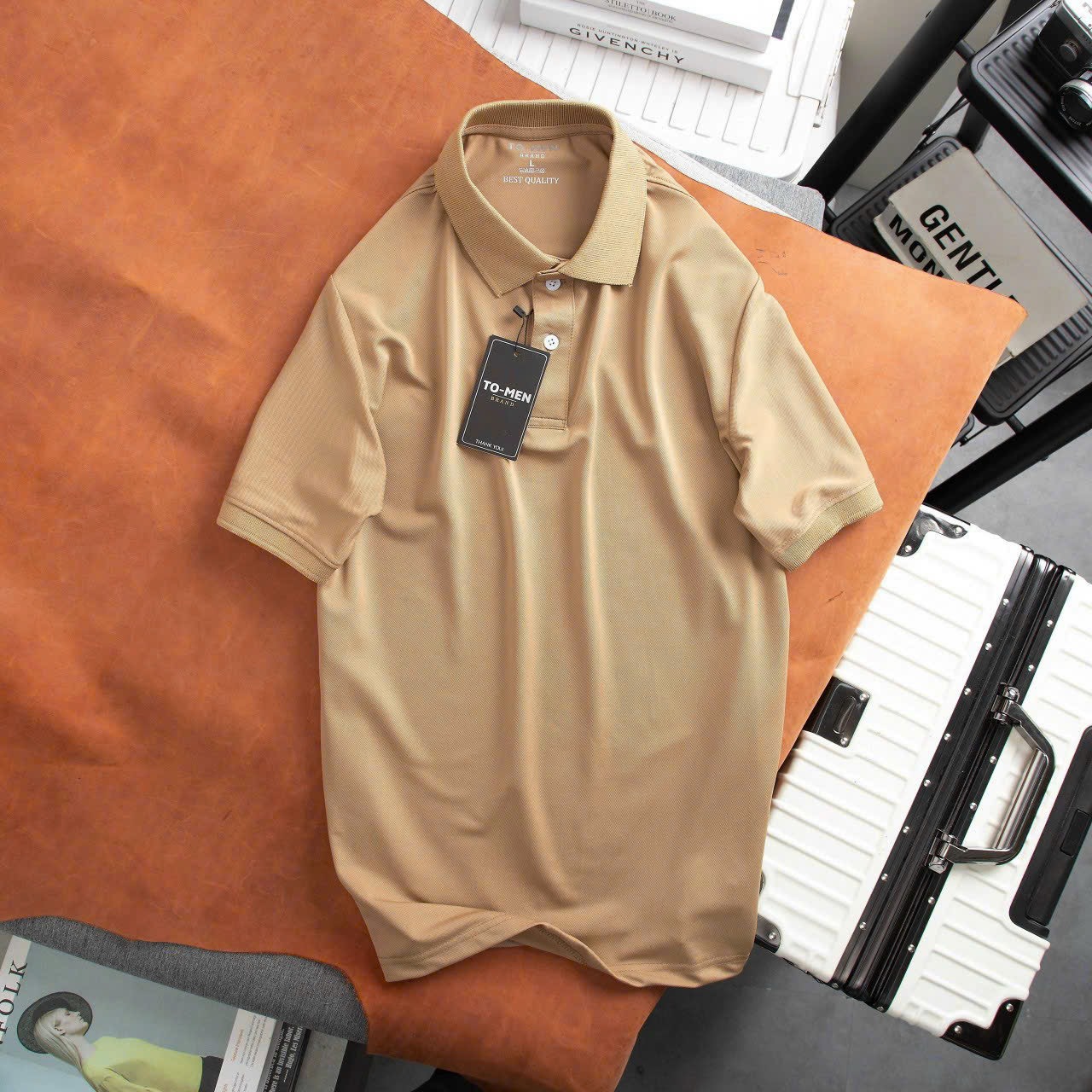 Áo Polo cổ trụ chất poly cá sấu đủ màu, đủ size tha hồ lựa chọn