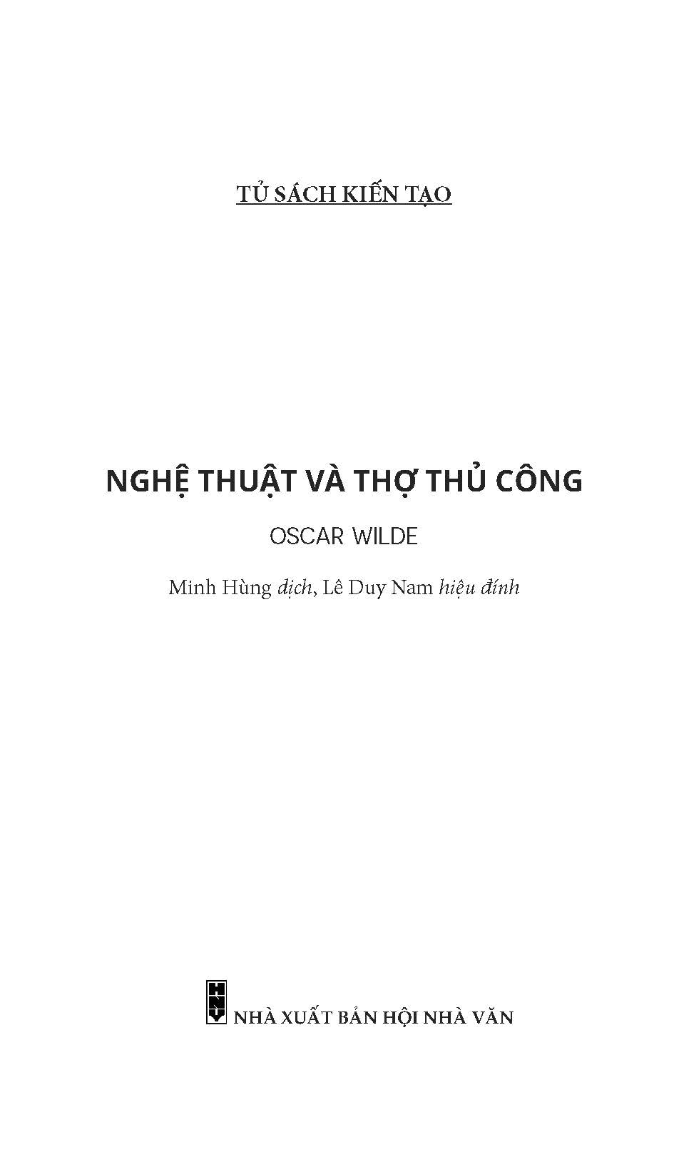 Nghệ thuật và Thợ thủ công