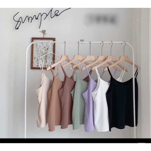 ÁO 2 DÂY BASIC VINTAGE SIÊU HOT mã A2D04