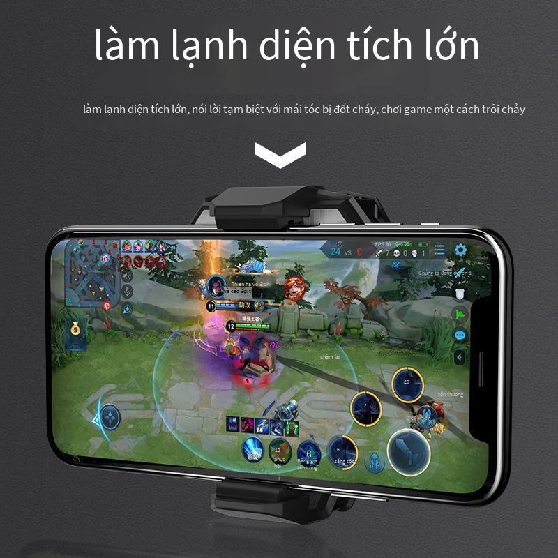 Đảm bảo chất lượng mới DL06 tản nhiệt điện thoại di động đông lạnh quạt làm lạnh bán dẫn bầu không khí ánh sáng ăn thịt gà làm lạnh điện thoại di động làm mát