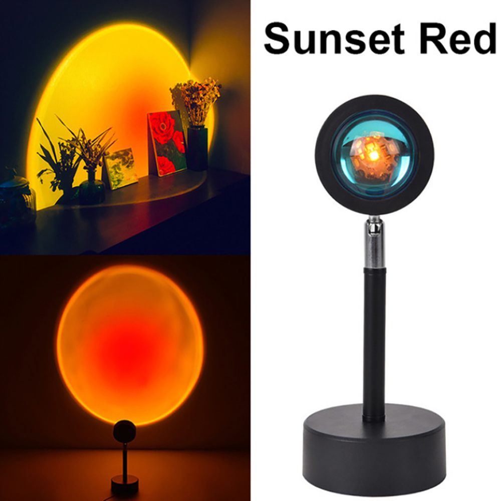 Đèn chiếu hoàng hôn sống ảo tik tok Sunset Lamp loại đèn 4 màu trong 1 cực hot Venado