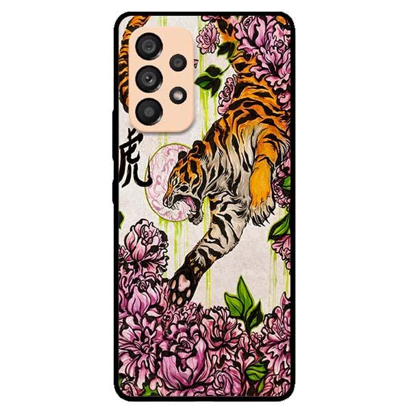 Ốp lưng dành cho Samsung Galaxy A23 / A33 5G / A53 5G / A73 5G - Hổ Hoa Tím