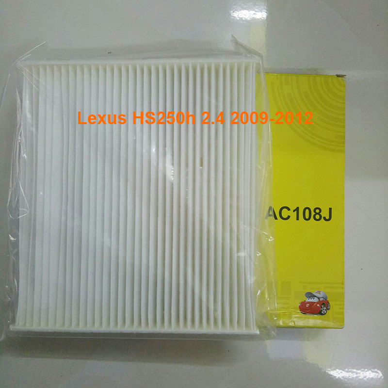 Lọc gió điều hòa AC108C-8 dành cho Lexus HS250h 2.4 2009, 2010, 2011, 2012 87139-06080