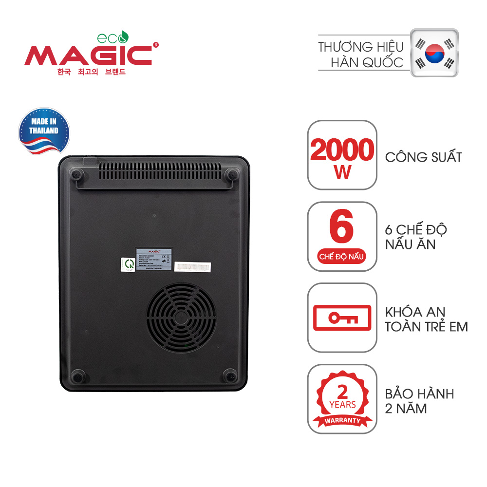 Bếp điện từ Magic Eco AC-201 - Hàng chính hãng