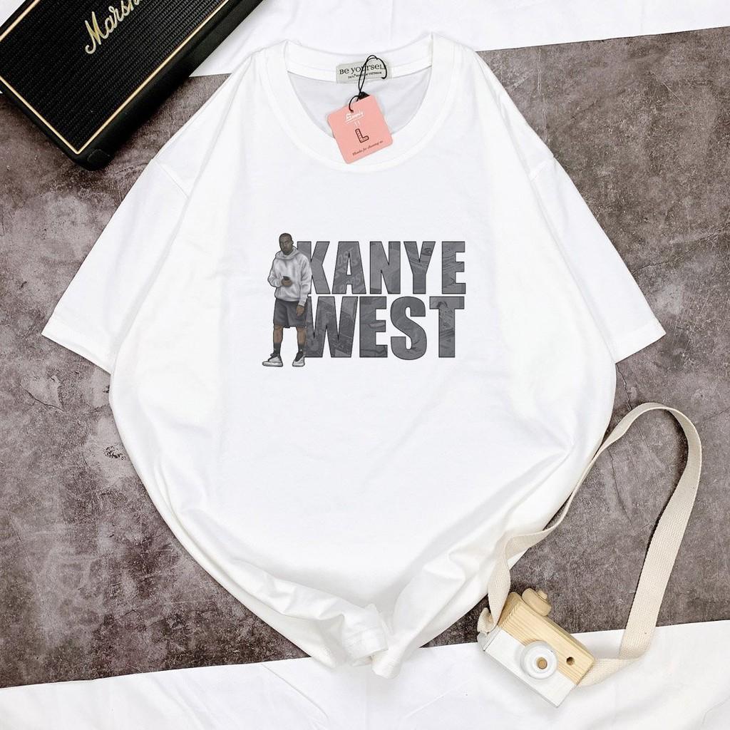 - Áo thun tay ngắn Be Yourself unisex size M L XL - KANYE WEST