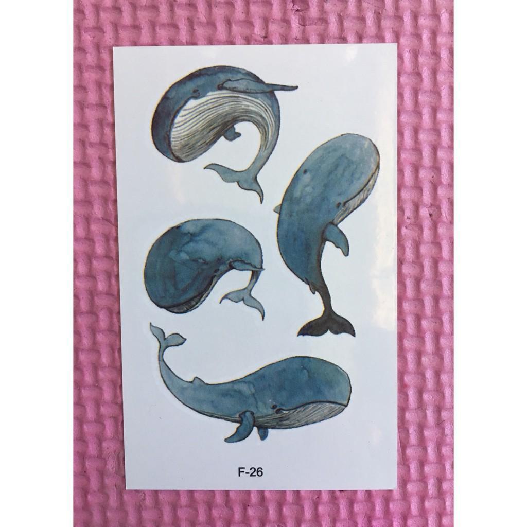 Combo 10 tấm xăm dán tatoo được chọn mẫu-s91 squishyshop664